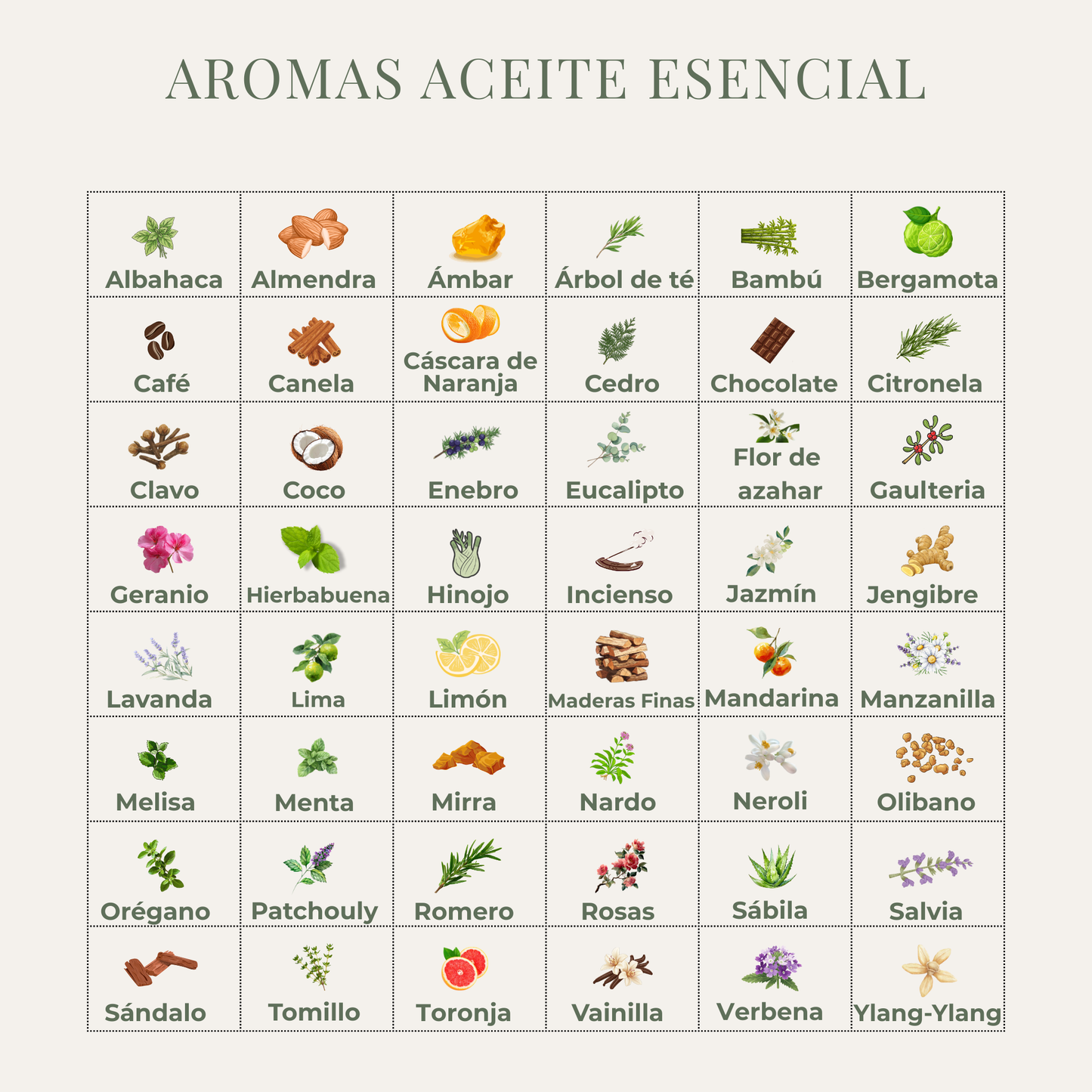 Aceite esencial 20ml - Aromaterapia